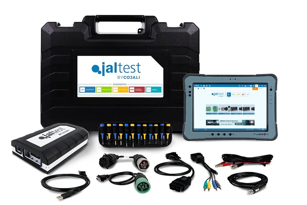 جهاز فحص وتشخيص الشاحنات الاسباني