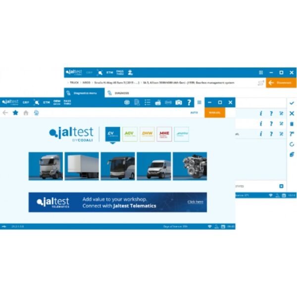 جهاز تشخيص شاحنات مرسيدس – MERCEDES-BENZ TRUCKS DIAGNOSTIC TOOL | JALTEST - Image 2