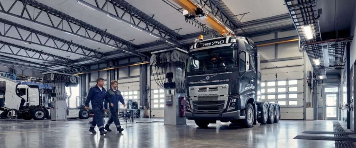 فحص شاحنات فولفو