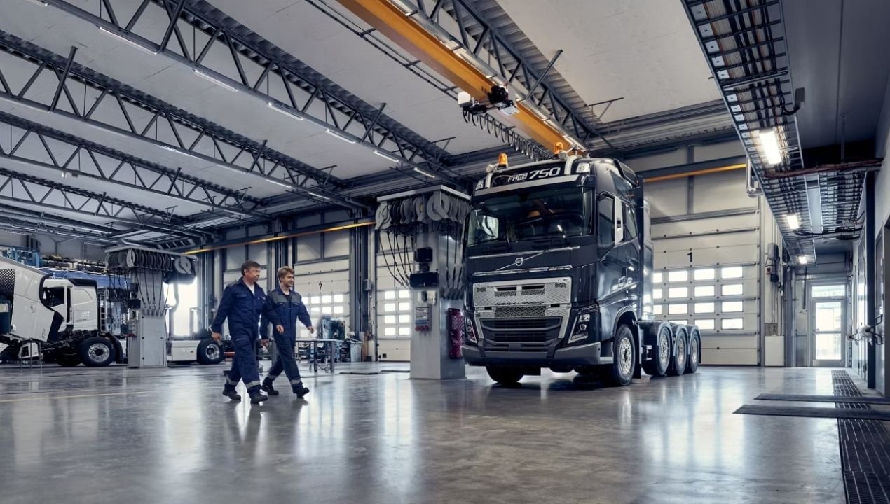 فحص شاحنات فولفو