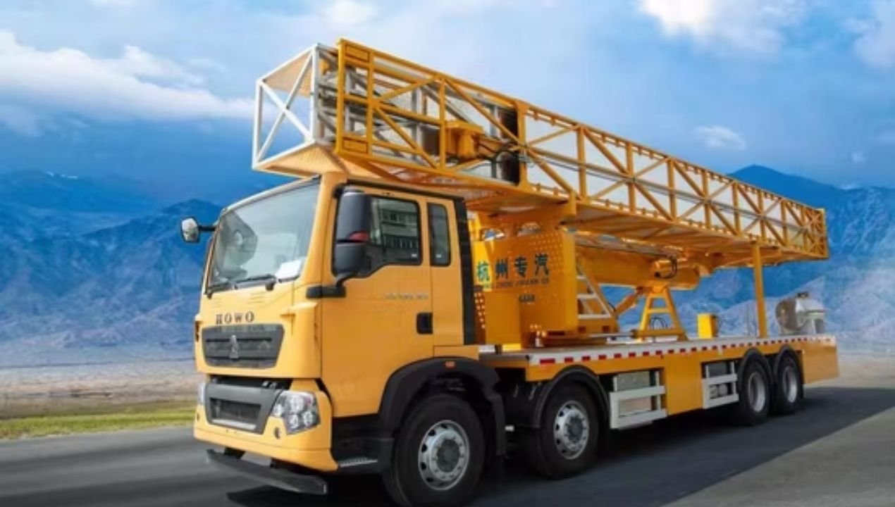 جهاز فحص الشاحنات باللغة العربية