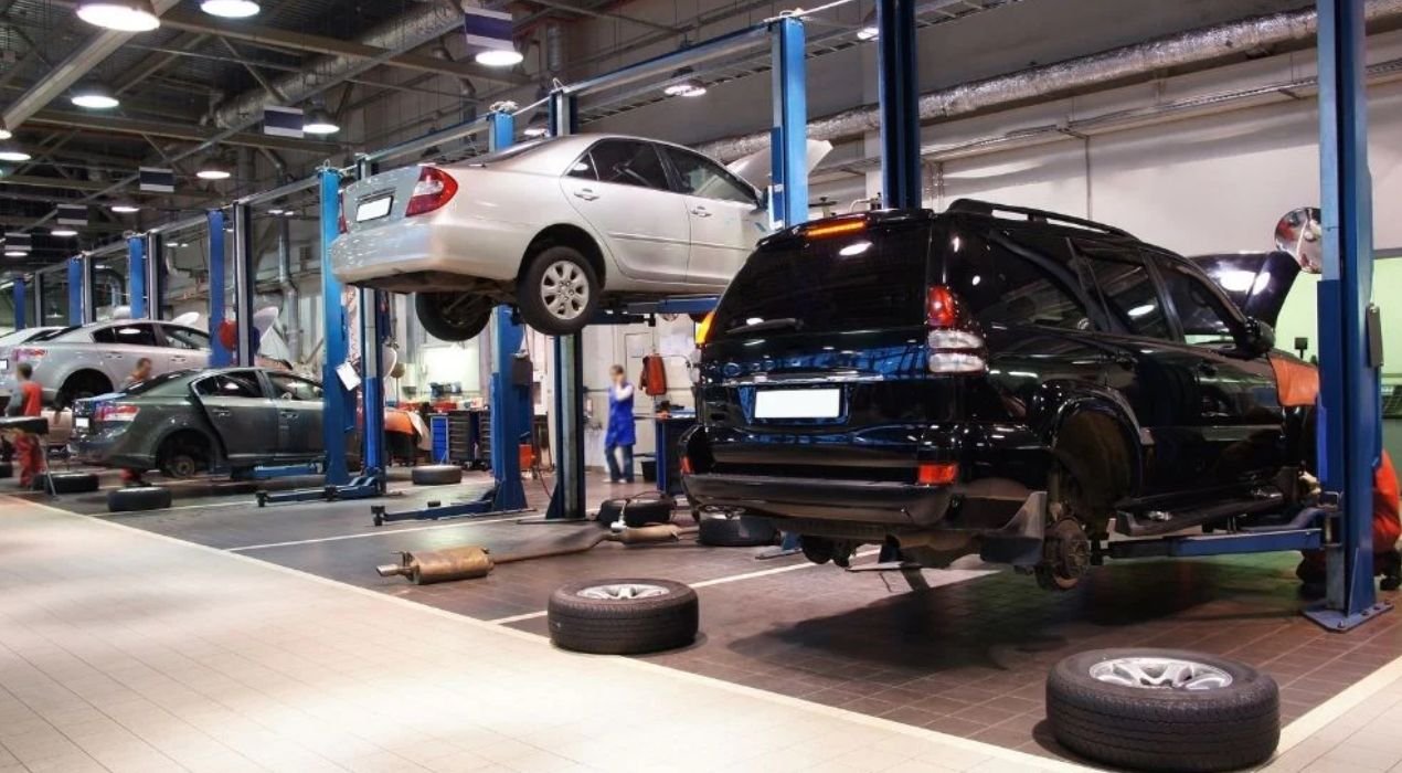 تجهيز ورش صيانة السيارات
