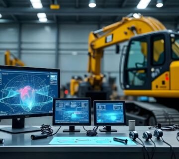 تشخيص مشاكل المعدات الثقيلة