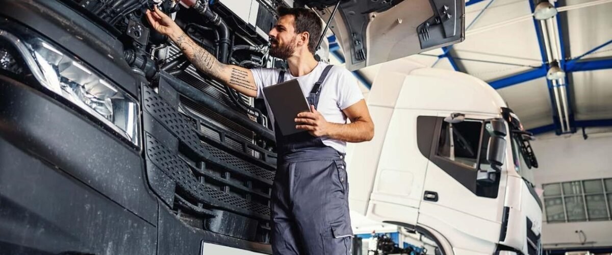 أعطال كهرباء الشاحنات