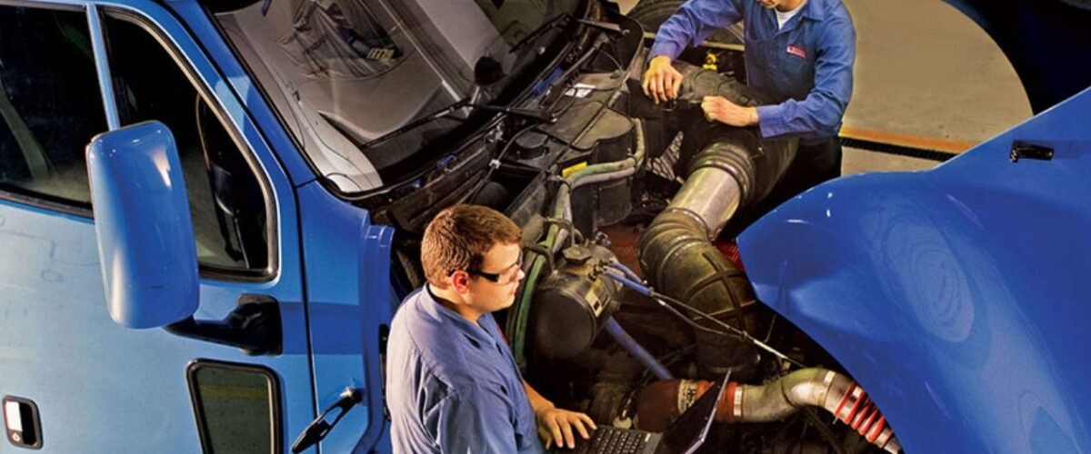 تشخيص شاحنات النقل الثقيل