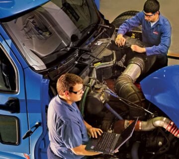 تشخيص شاحنات النقل الثقيل