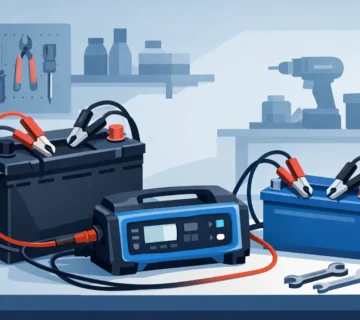 أفضل شاحن بطاريات للورش وكيف تختاره