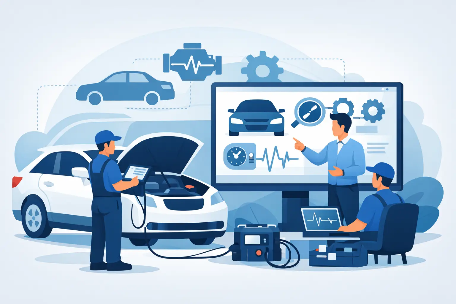 تدريب فنيين على أجهزة التشخيص بكفاءة أعلى