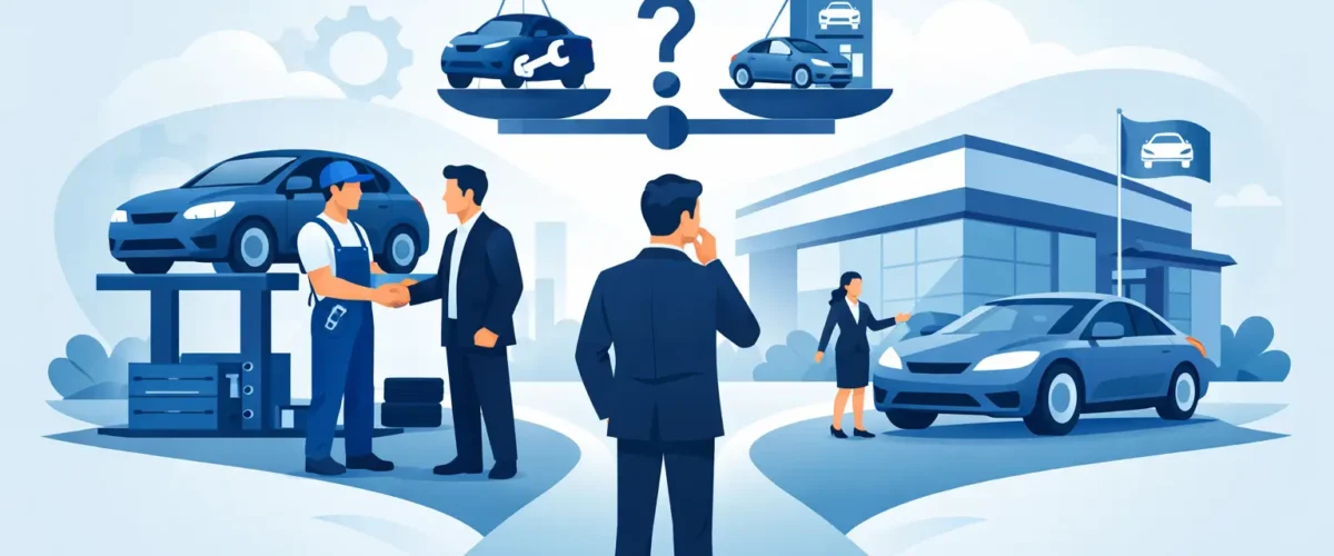 جالتيست أم الوكالة المعتمدة؟ القرار الأذكى