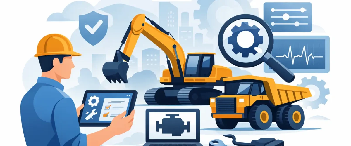 كيف تختار برنامج فحص أعطال المعدات الثقيلة