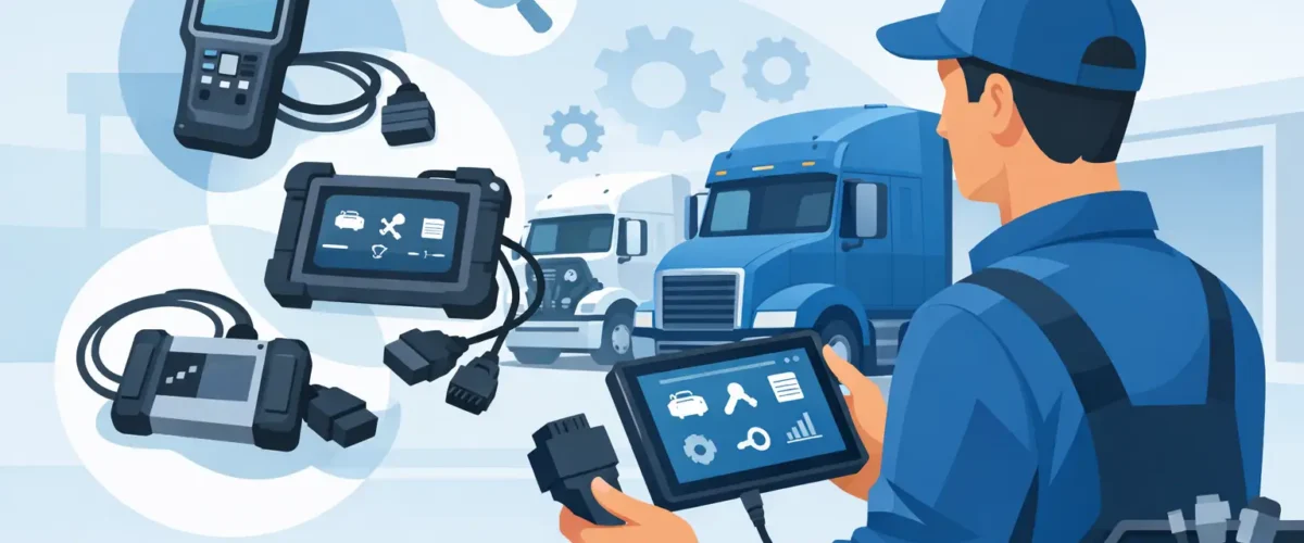 كيف تختار جهاز فحص لورشة الشاحنات