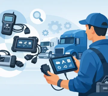 كيف تختار جهاز فحص لورشة الشاحنات
