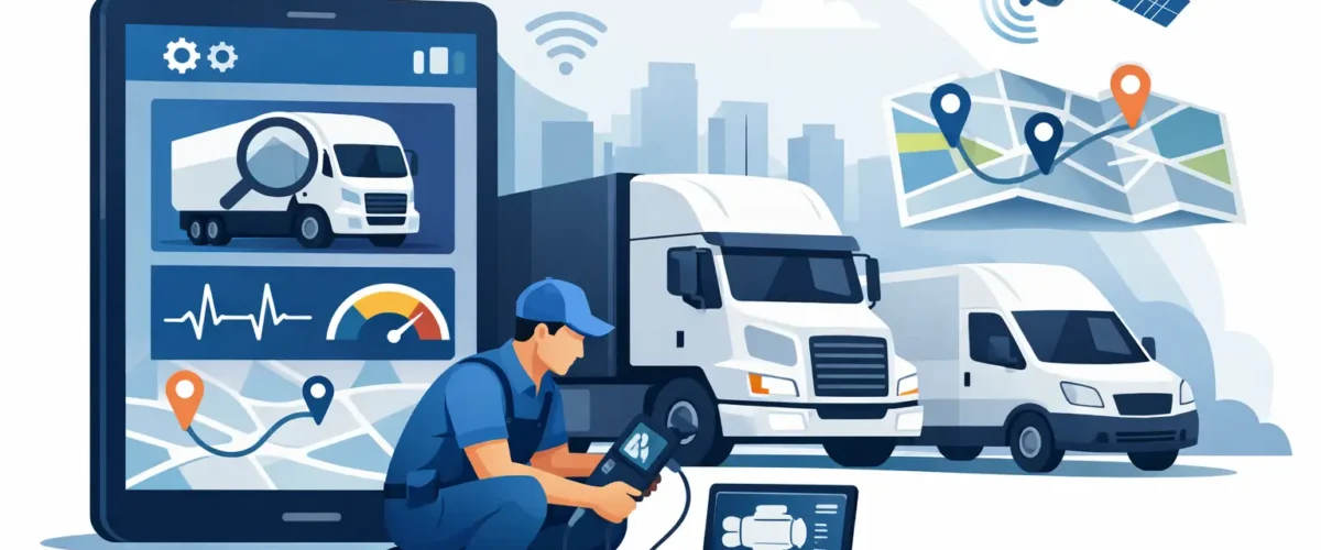 أفضل حلول تشخيص أساطيل النقل عمليًا