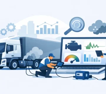 تشخيص أنظمة الانبعاثات للشاحنات بدقة أعلى