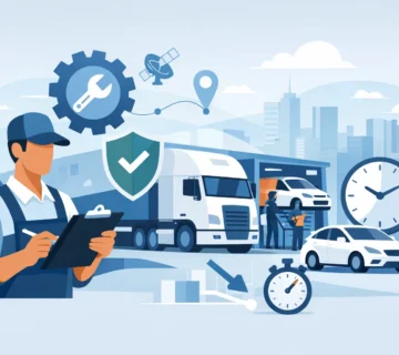 حلول صيانة الأساطيل التي تقلل التوقف