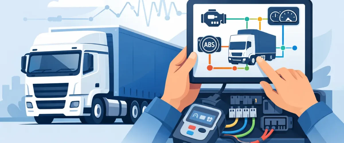 كيفية فحص شبكات CAN للشاحنات عمليًا