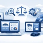 مقارنة برامج تشخيص المركبات التجارية