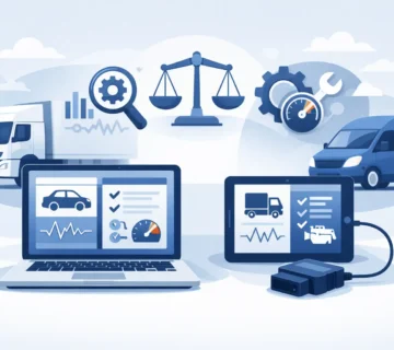 مقارنة برامج تشخيص المركبات التجارية