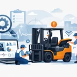 تشخيص أعطال الرافعات الشوكية بدقة أعلى