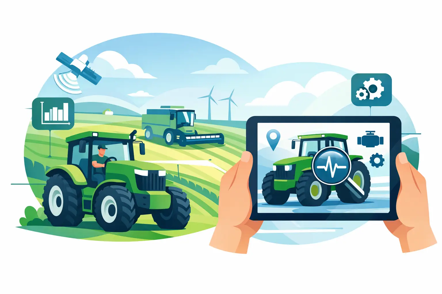 تشخيص الجرارات والمعدات الزراعية بدقة أعلى