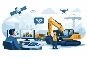 مستقبل دعم الصيانة عن بعد في المعدات الثقيلة