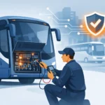 كيفية فحص دوائر الكهرباء للباصات بدقة وأمان