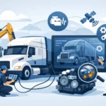 تقنيات تشخيص الأعطال الحديثة للشاحنات والمعدات