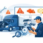 كيفية إدارة أكواد الأعطال المتعددة في الشاحنات