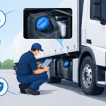 طريقة فحص نظام AdBlue للشاحنات خطوة بخطوة