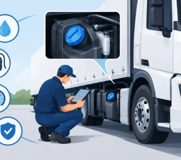 طريقة فحص نظام AdBlue للشاحنات خطوة بخطوة
