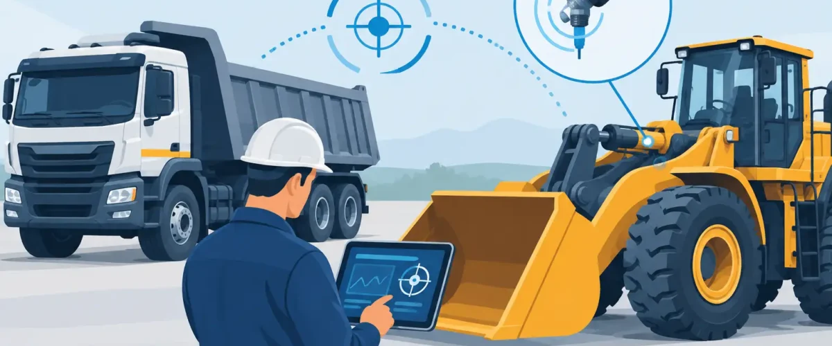 ما فائدة معايرة الحساسات في الشاحنات والمعدات الثقيلة؟